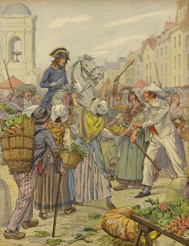 Napoleon Bonaparte som øverstkommanderende for de væbnede styrker af Jacques Marie Gaston Onfray de Breville (Job)
