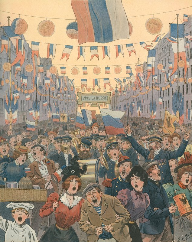 Rusland - Nationalsang af Jacques Marie Gaston Onfray de Breville (Job)