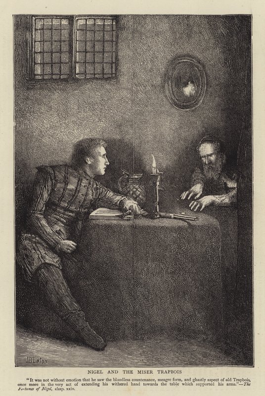 Nigel og gnieren Trapbois af James Dromgole Linton