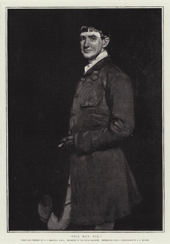 Phil May, Esquire litho af James Jebusa Shannon