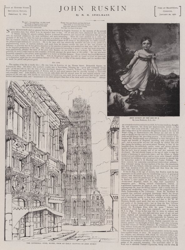 John Ruskin af James Northcote