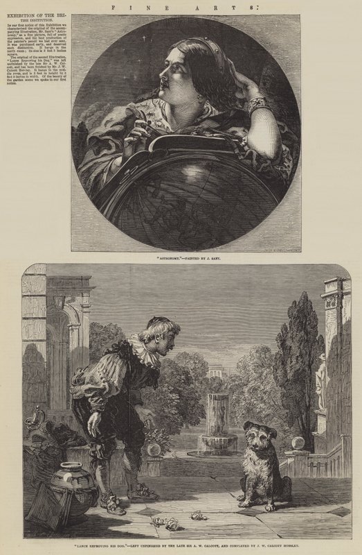 Fine Arts, udstilling af den britiske institution af James Sant