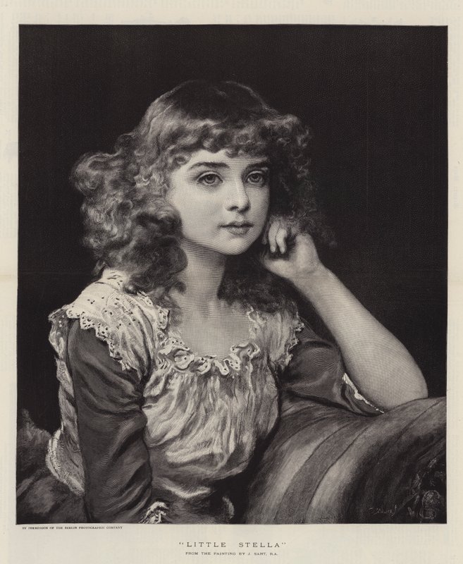 Lille Stella af James Sant