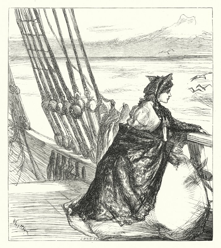 Sea-Side Hexametre (gravering) af James Abbott McNeill (after) Whistler