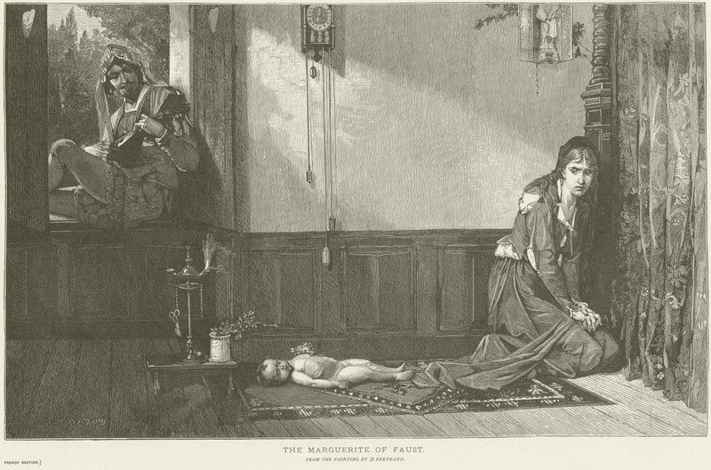 Marguerite af Faust af James Bertrand