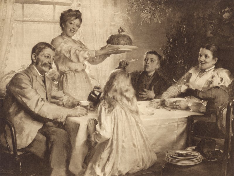 Julebuddingen af James Clark