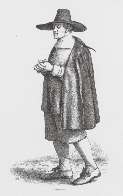 Hykleri (gravering) af James Dawson Watson