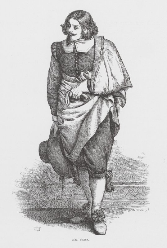 Mr Brisk (engraving) af James Dawson Watson
