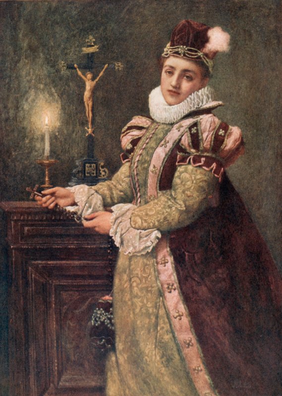 Mary Queen of Scots af James Dromgole Linton