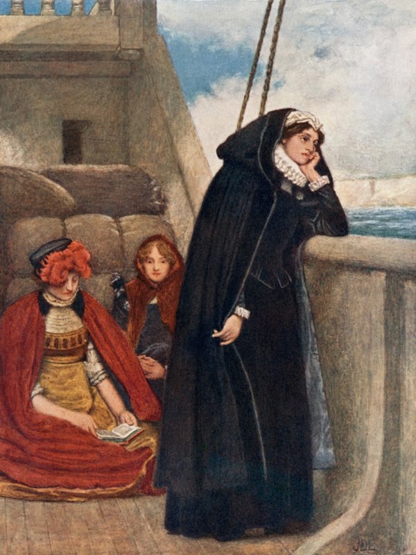 Mary Sails fra Frankrig: Hendes farvel til det land af James Dromgole Linton