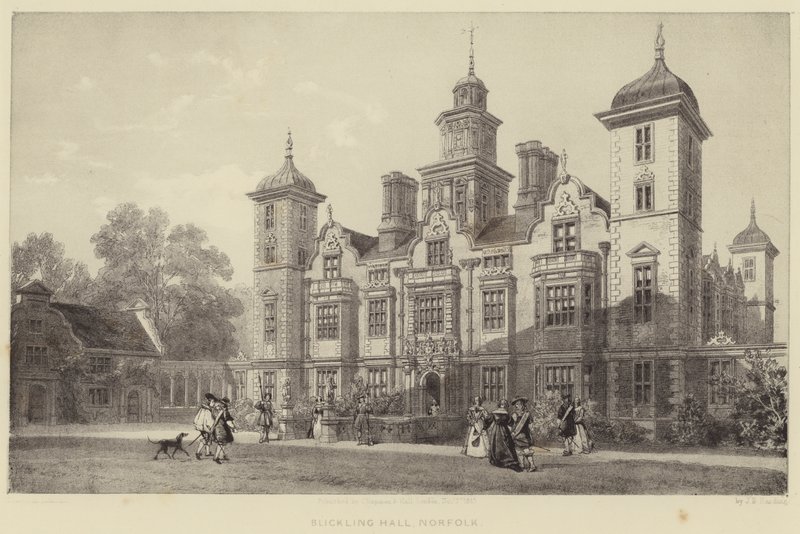 Blickling Hall, Norfolk af James Duffield Harding