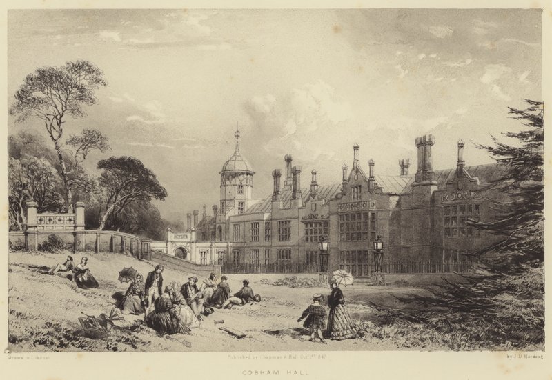 Cobham Hall af James Duffield Harding