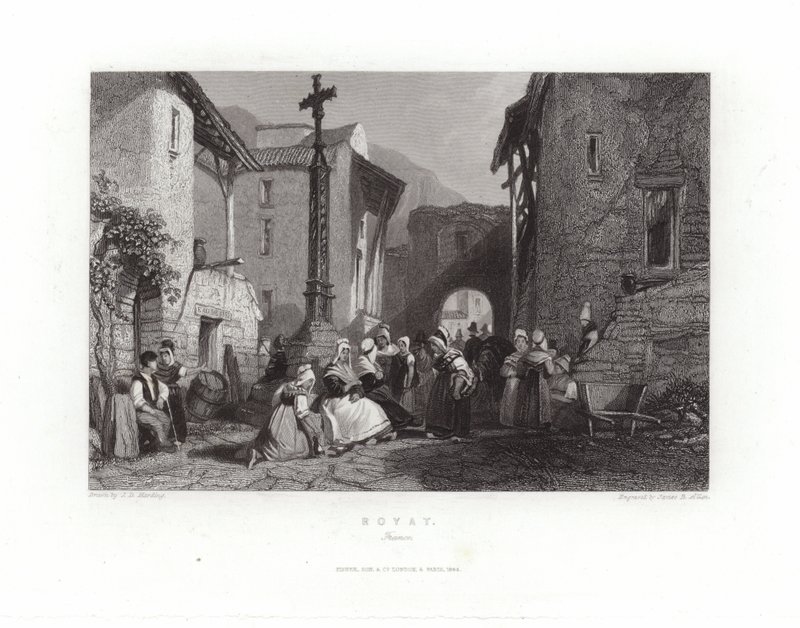 Royat af James Duffield Harding