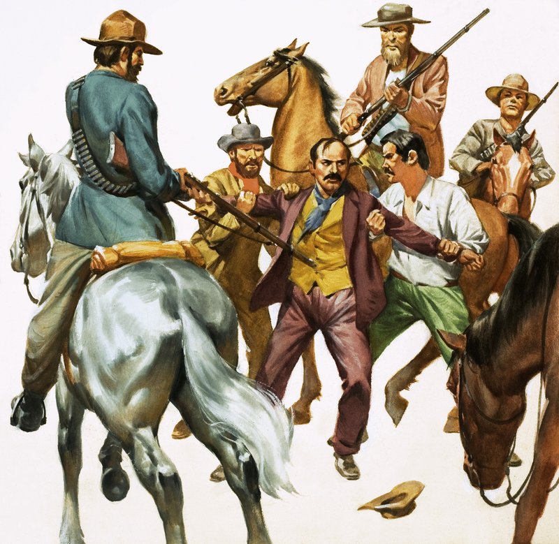 Kaptajn Jameson bliver arresteret af James Edwin McConnell