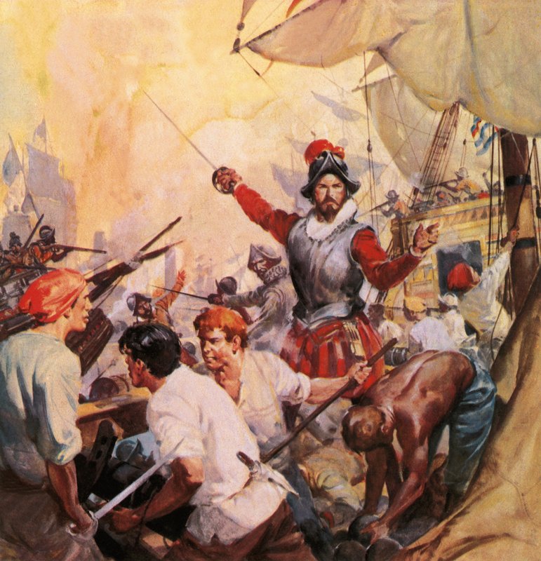 Sir Walter Raleigh af James Edwin McConnell