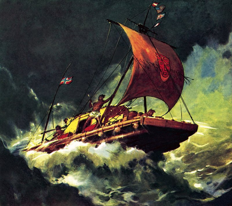 Rejsen med Kon-Tiki af James Edwin McConnell