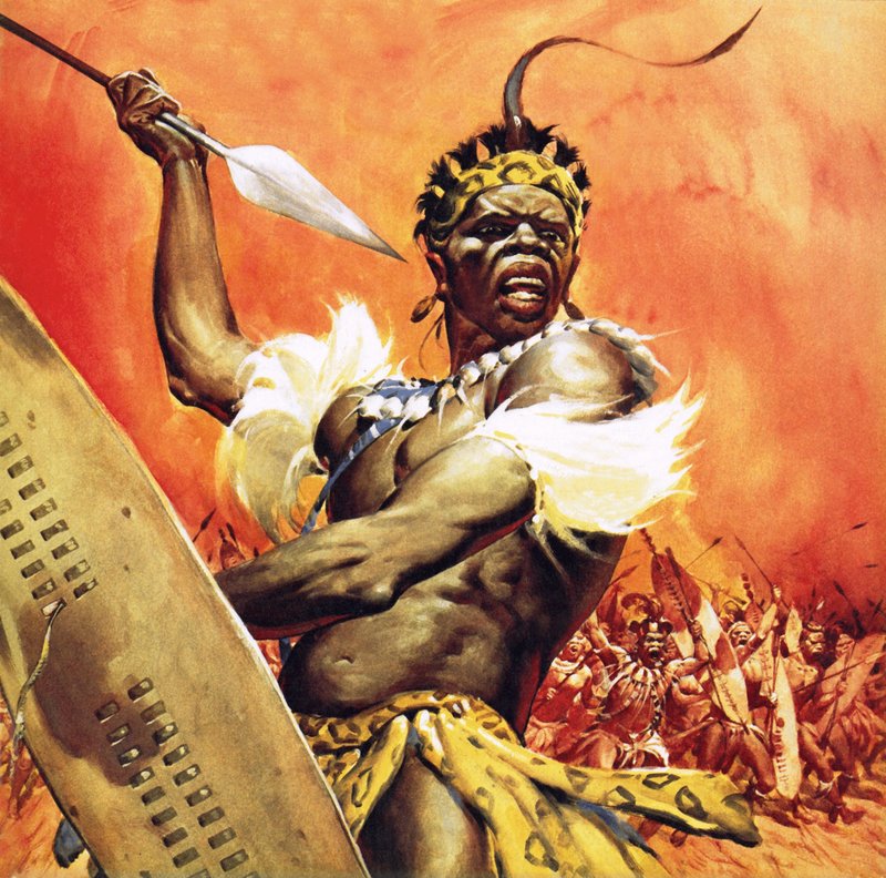 Zulu-kriger af James Edwin McConnell