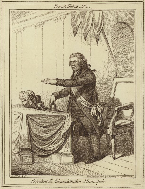 Karikatur af John Horne Tooke af James Gillray