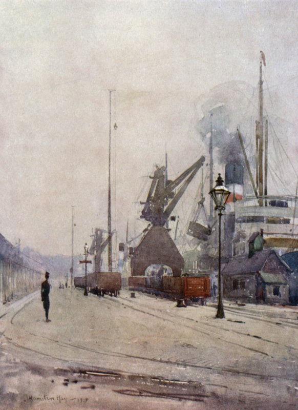 Herculaneum Dock af James Hamilton Hay