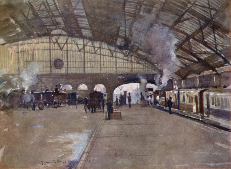 Lime Street Station af James Hamilton Hay
