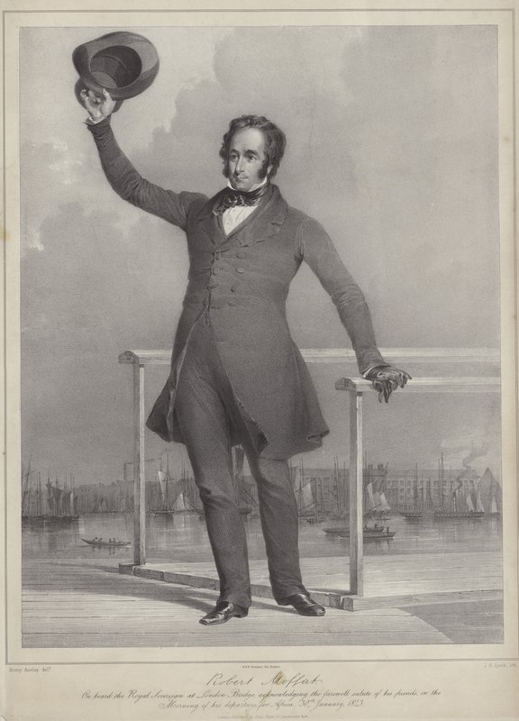 Robert Moffat, skotsk missionær til Afrika af James Henry Lynch
