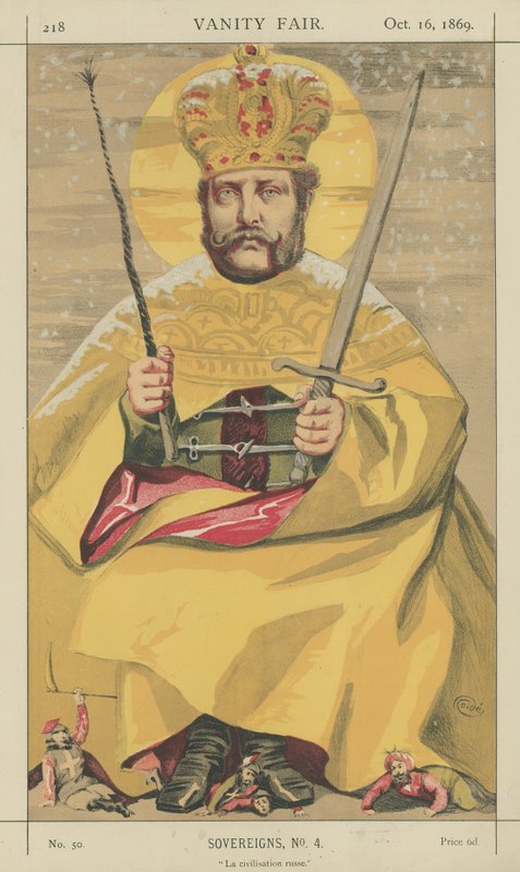 Alexander II af Rusland af James Jacques Joseph Tissot