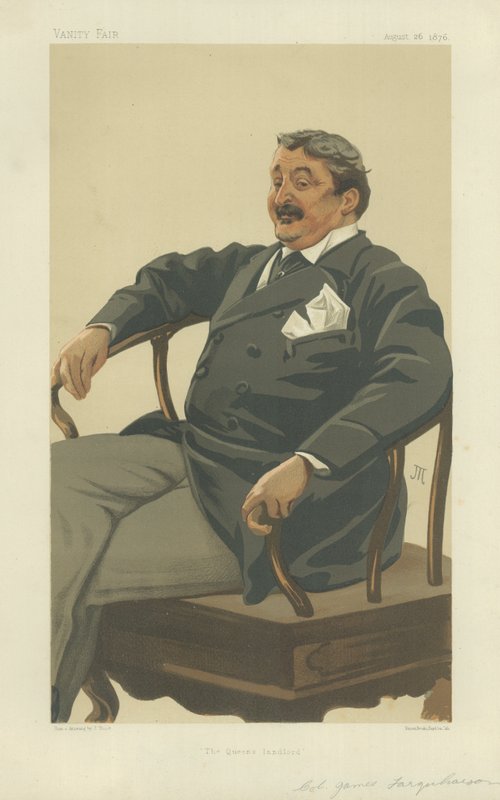 Oberst James Farquharson af Invercauld, The Queen