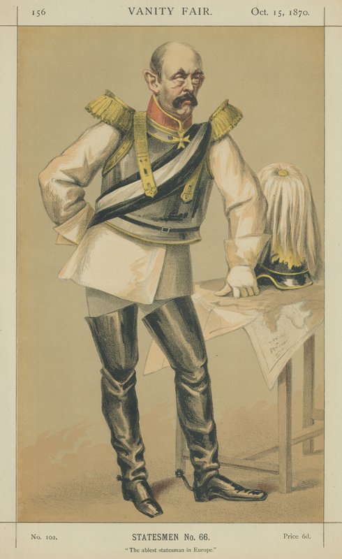 Greve von Bismarck-Schoenausen af James Jacques Joseph Tissot
