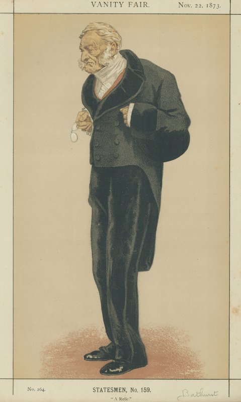 Earl Bathurst af James Jacques Joseph Tissot