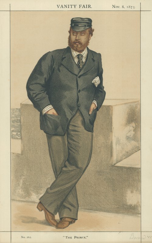 HKH Prinsen af Wales af James Jacques Joseph Tissot