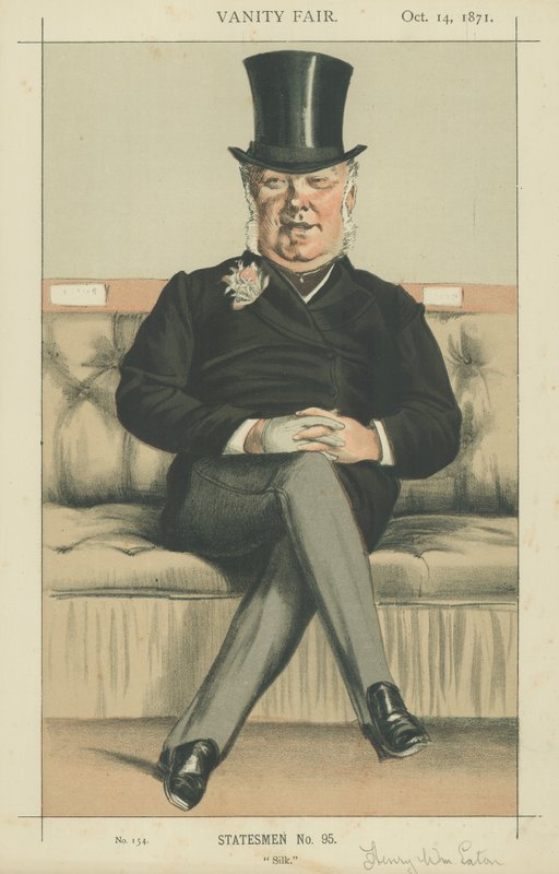 Mr Henry William Eaton (farve litho) af James Jacques Joseph Tissot