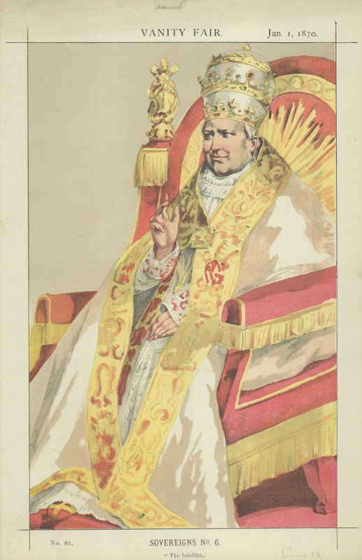 Pius IX af James Jacques Joseph Tissot