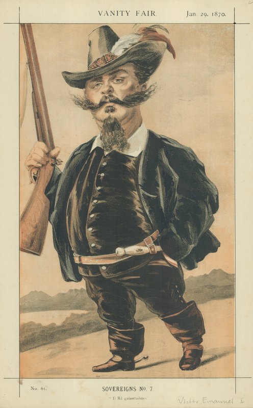 Victor Emmanuel I af James Jacques Joseph Tissot