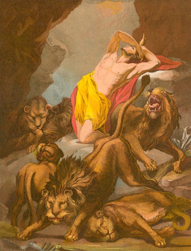 Daniel i løvens hule af James Northcote