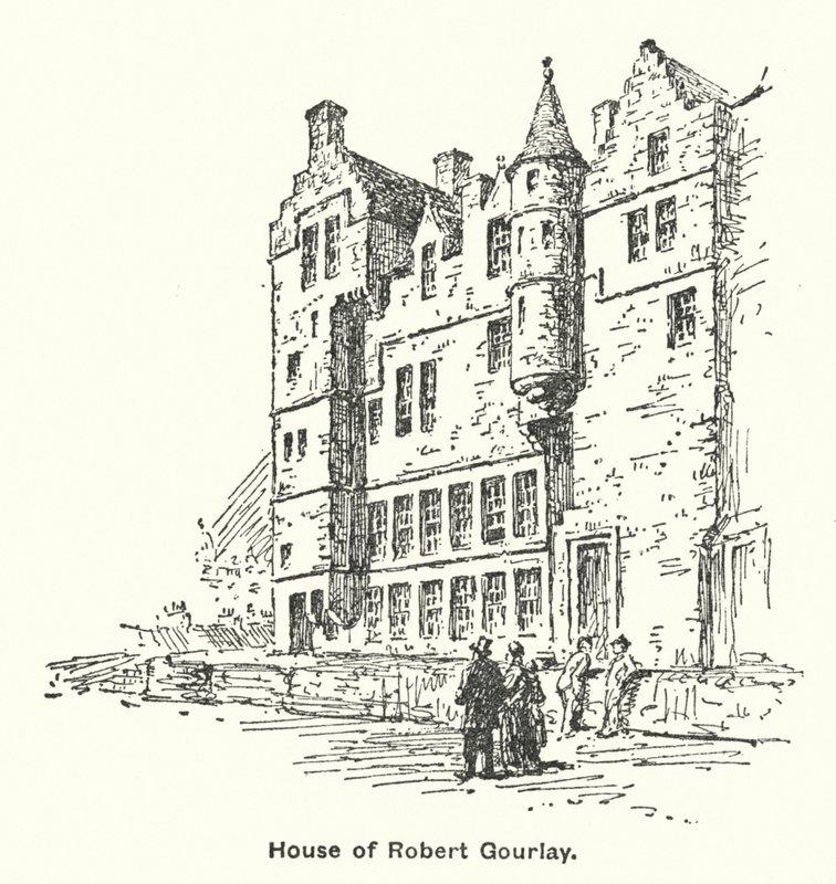 House of Robert Gourlay (litho) af James Riddel