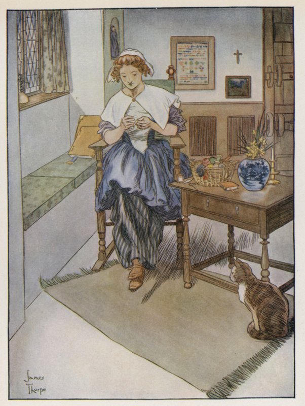 Illustration til The Compleat Angler af Izaak Walton af James Thorpe