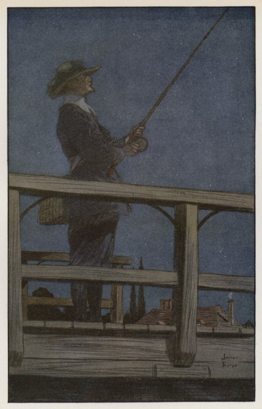 Illustration til The Compleat Angler af Izaak Walton af James Thorpe