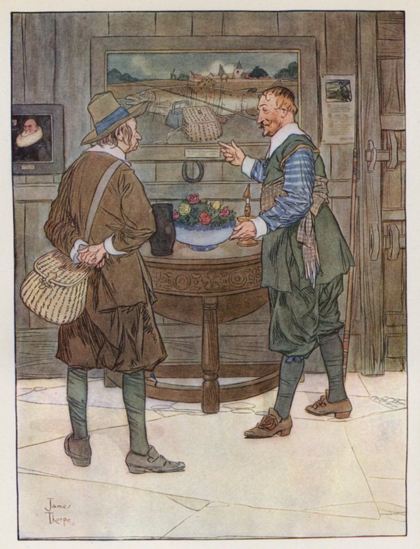 Illustration til The Compleat Angler af Izaak Walton af James Thorpe