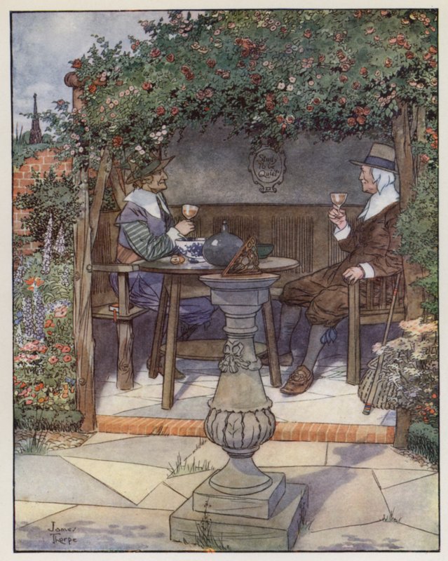 Illustration til The Compleat Angler af Izaak Walton af James Thorpe