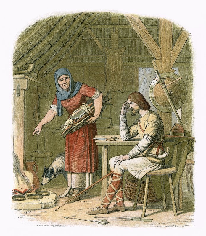 Alfred i nethyrdens sommerhus af James William Edmund Doyle
