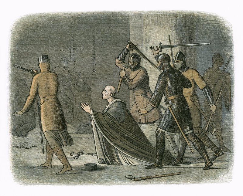 Mordet på Becket af James William Edmund Doyle