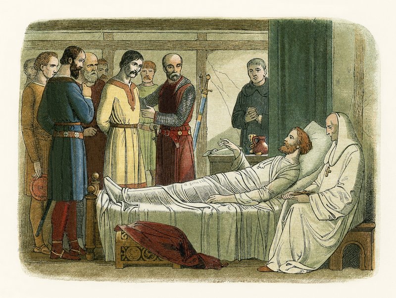 Richard benåder bueskytten, der skød ham af James William Edmund Doyle