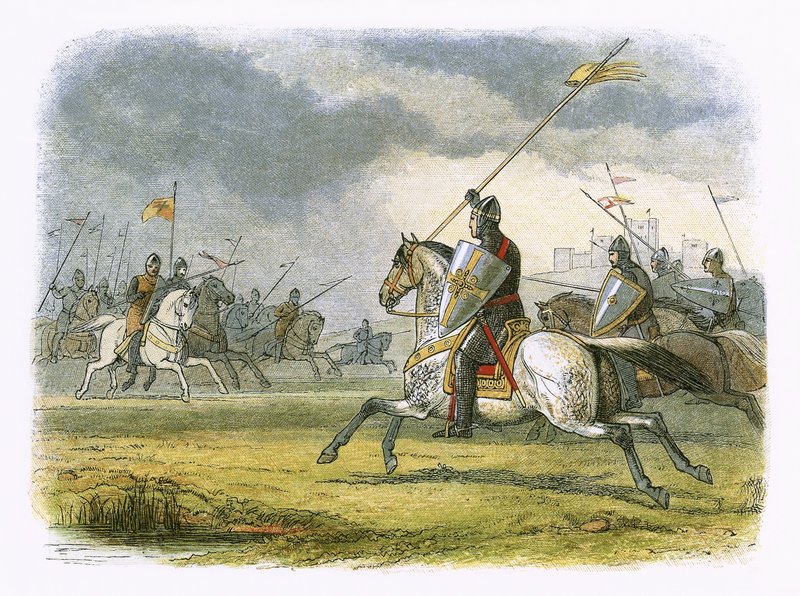 Vilhelm Løven taget til fange af James William Edmund Doyle