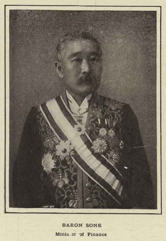 Baron Sone, finansminister af Japanese Photographer