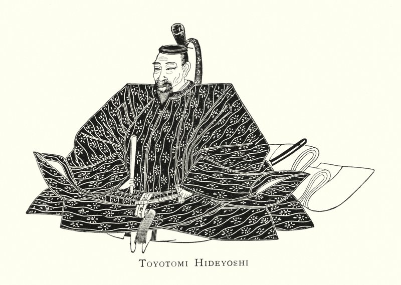 Hideyoshi Toyotomi af Japanese School
