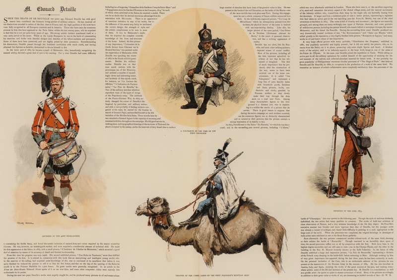 M Edouard Detaille (chromolitho) af Jean Baptiste Edouard Detaille