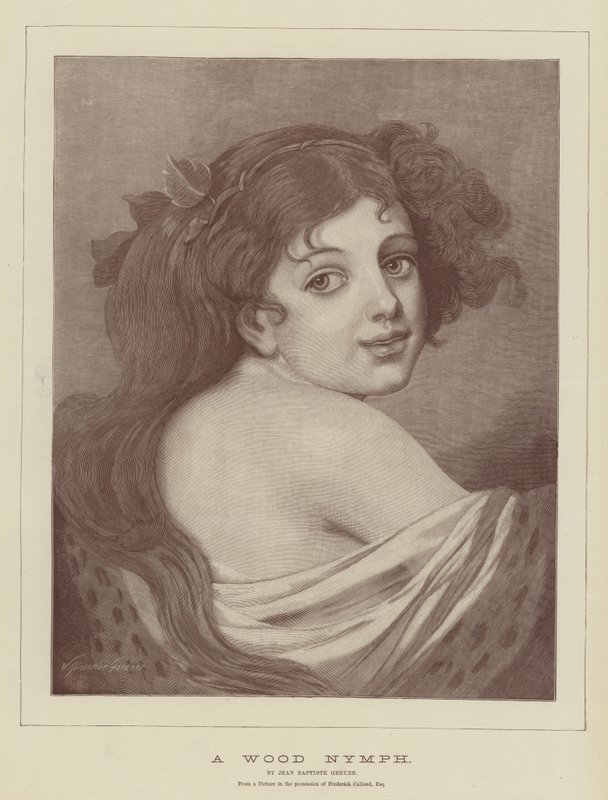 En trænymfe af Jean Baptiste Greuze