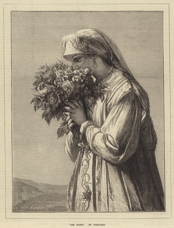 Roserne af Jean Francois Portaels