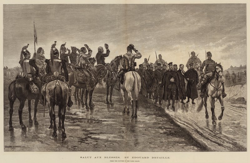Hilsen til de sårede af Jean Baptiste Edouard Detaille