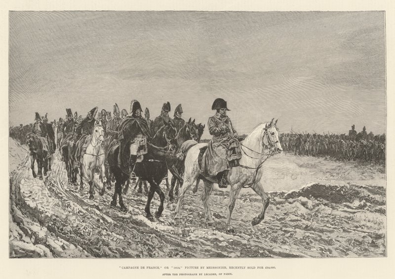Campagne de France, eller 1814, blev for nylig solgt for £34.000 af Jean Louis Ernest Meissonier